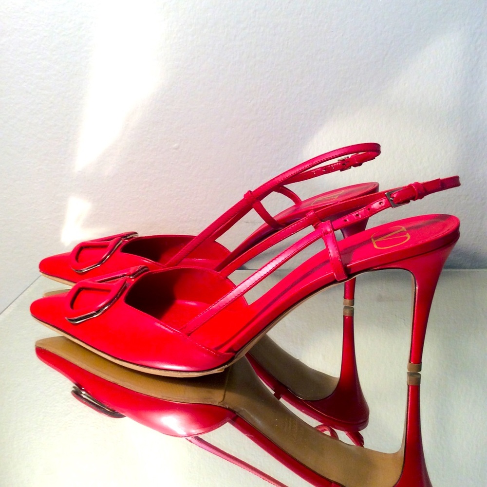 Valentino slingback pumps